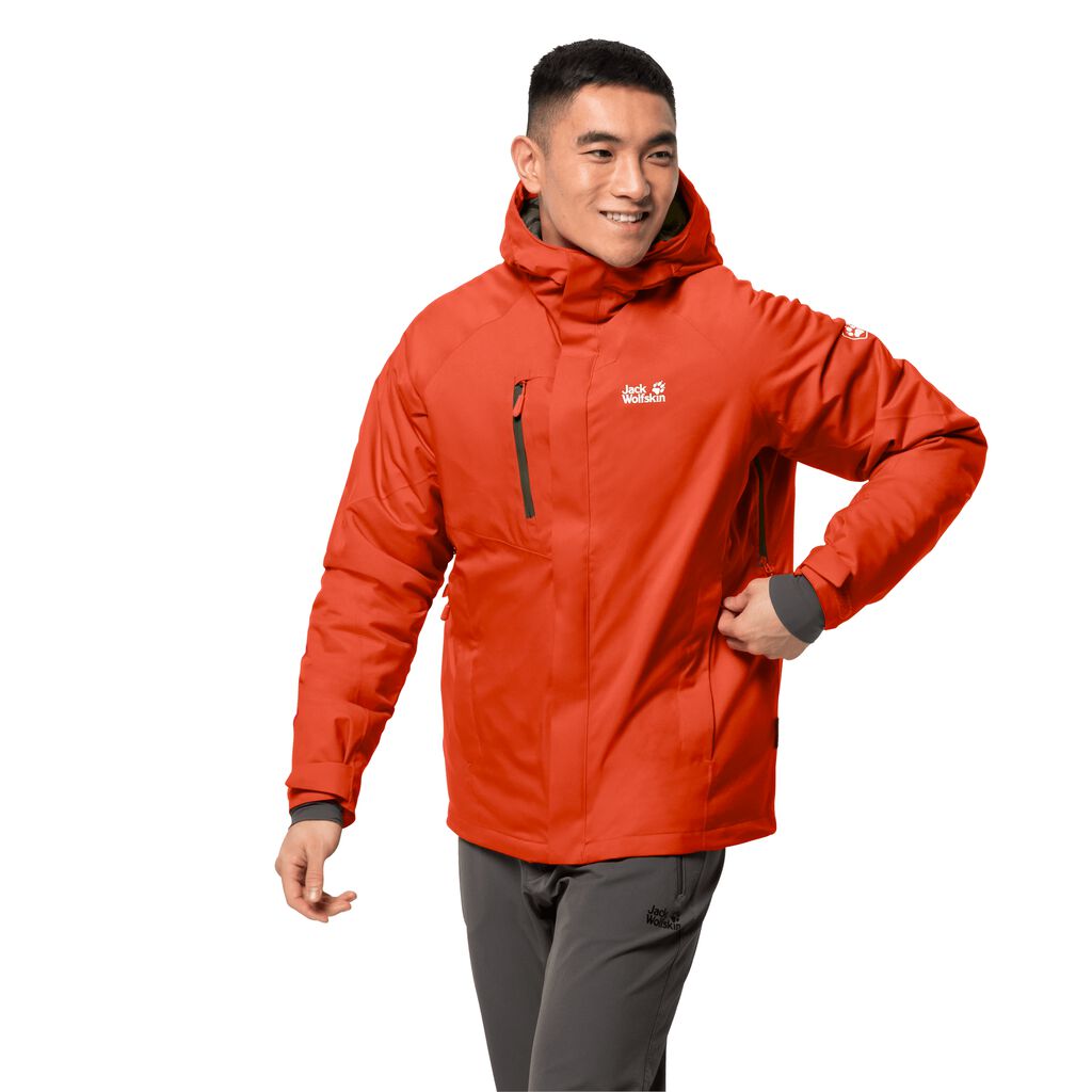 Jack Wolfskin TROPOSPHERE Vestes Homme Rouge - YGSANLE-43